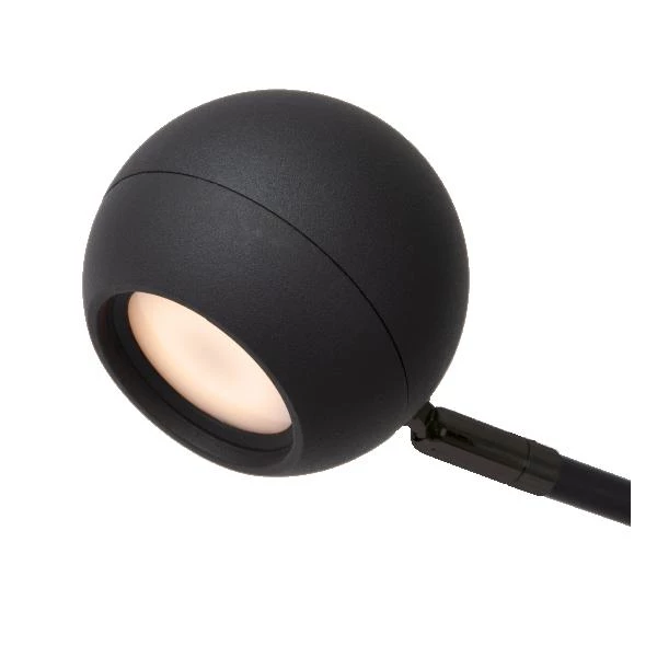 Lucide COMET - Lámpara de escritorio Recargable - Batería/acumulador - LED 3 StepDim - 1x3W 2700K - Negro - detalle 1